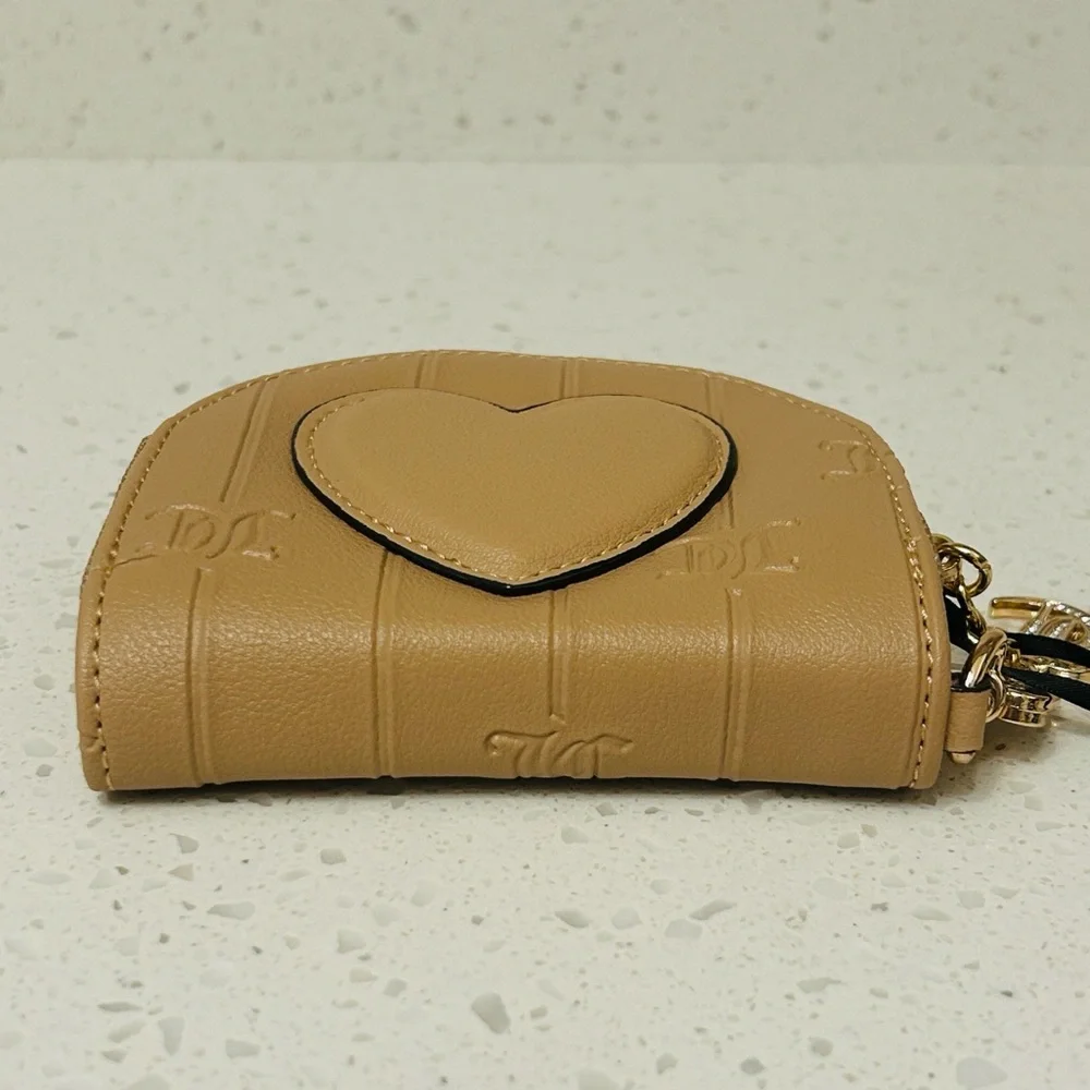 🪞Juicy Couture Drama Queen Mirror Wallet Pecan NWT💎